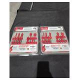 (2) Speedemon 10-Piece Spade Bit Set