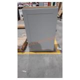 Grey Wall Cabinet w/2 Shelves