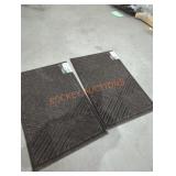 2 24" x 36" wiper mats