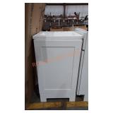 Small White Bathroom Sink w/Cabinet