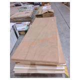 Skid Lot of Various size and Color Interior Doors