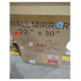 22" x 30" wall mirror