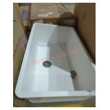 32" x 19" undermount sink