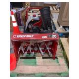 Troy-Bilt Storm 26" Two- Stage Gas Snow Blower;