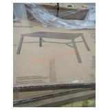 1 Style well 60" x 37" slat rectangular dining