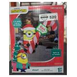 Minions Christmas Inflatable