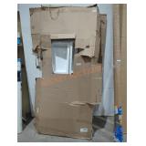 60" x 80" Tub Wall, White