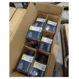 1 box of 6 led solar spot lights