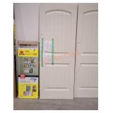 Beige 2 Panel Interior Door Slab 30" x 80"