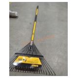 1 DeWalt 24 time steel rake