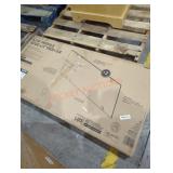 Low profile edge lit troffer