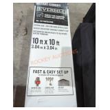 EverBilt Gray instant canopy 10ft x 10ft