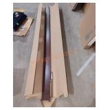 Hampton Bay 91.5" W x 4.5" H Base Molding, Cognac