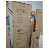 EMCO Storm & Screen Door, White 32" x 80"