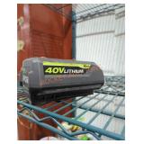 Ryobi 40v 4 ah battery