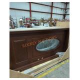 3 exterior doors with oval windows