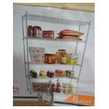 1 HDX 48" 5 shelf storage unit