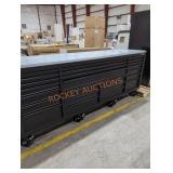 Husky 96" 24 drawer rolling tool chest black