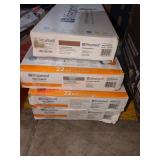 Mixed Lot Vinyl plank Flooring 4 cases