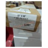 22" x 60" 1" vinyl blinds