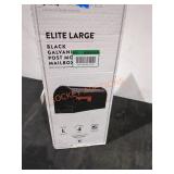 Mailbox Elite Black, Large