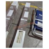 2 1" vinyl blinds albaster36" x 72"