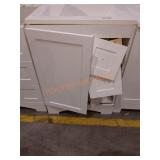 LANCASTER 24" X 19" X 32" Bath Vanity, Damaged