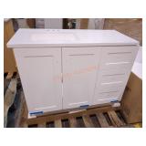 Glacier Bay 43"W x 19"D x 35"H Single Sink Vanity
