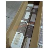 1" vinyl blinds alabaster 36" x 72" and 31" x 64"