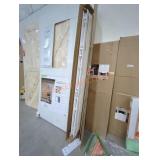 Home Decor. Co. White Cordless Faux Wood Blinds