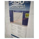1 Mustee 350 durawall bathtub wall 30" - 60"
