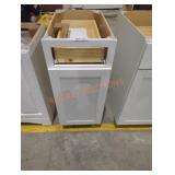 White Base Cabinet 35" x 24" x 14.5"