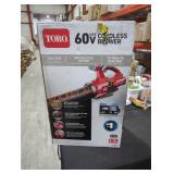 Toro 60v cordless blower