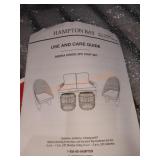 Hampton Bay 5-Piece Wicker Outdoor Patio Set