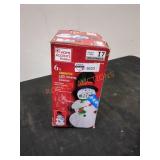 6ft Animated LED Shivering Snowman Inflatable