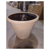 CHG CLASSIC Anson 18 in. Natural LavaStone Planter