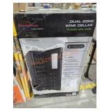 Koolatron dual zone wine cellar 18 bottle wine