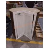 30" Lazy Susan Kitchen Cabinet, Damaged
