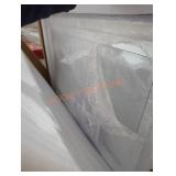 Rectangle frameless mirror