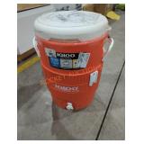 Igloo 5 Gal Beverage Cooler, Orange