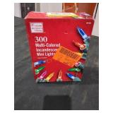 300 Multi Colored Incandescent Mini Lights