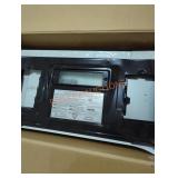 Over the range white microwave oven