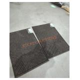 2 24" x 36" wiper mats