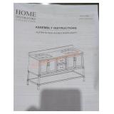 Home Decor. Co. Alster 60" Double Basin Vanity