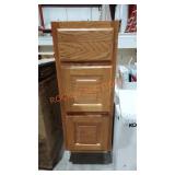 Slim 3 Drawer Base Cabinet Has Rail Damage