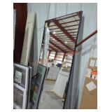30" x 70" mirror with black trim