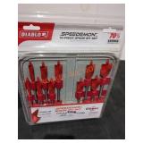Diablo 10 Piece Spade Bit Set