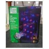 LED Snowflakes Illusion Projector