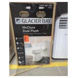 Glacier Bay 1 Piece High Efficiency Toilet, White