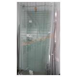 Glass Shower Lot: Assorted Pieces